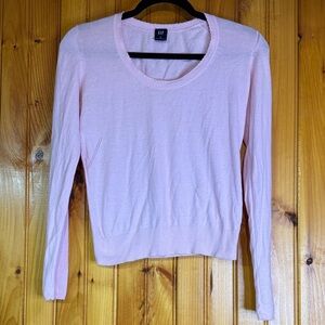 GAP Pink Crew Neck Sweater